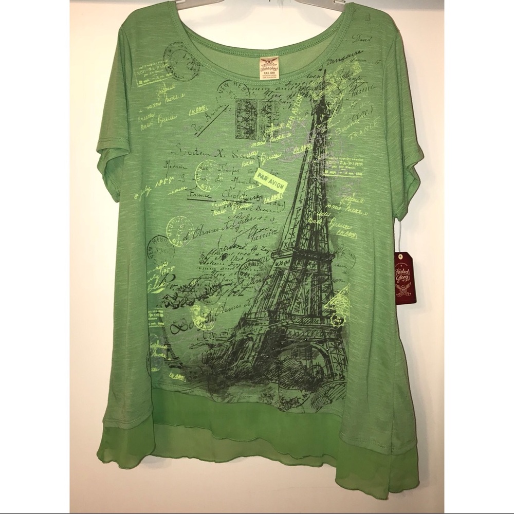 Faded Glory Paris Shirt